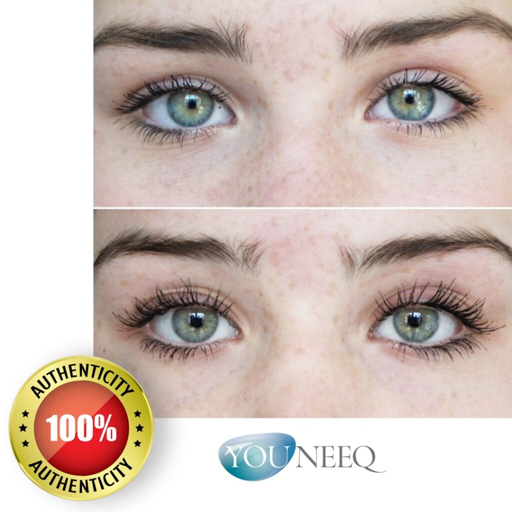 Eyecatcha Wimpernserum vorher nachher