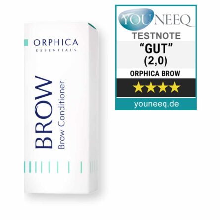 Orphica Brow Testergebnis